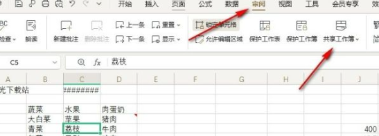 Excel如何显示修订的内容