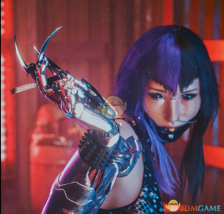 《赛博朋克2077》魔女爪美甲MOD