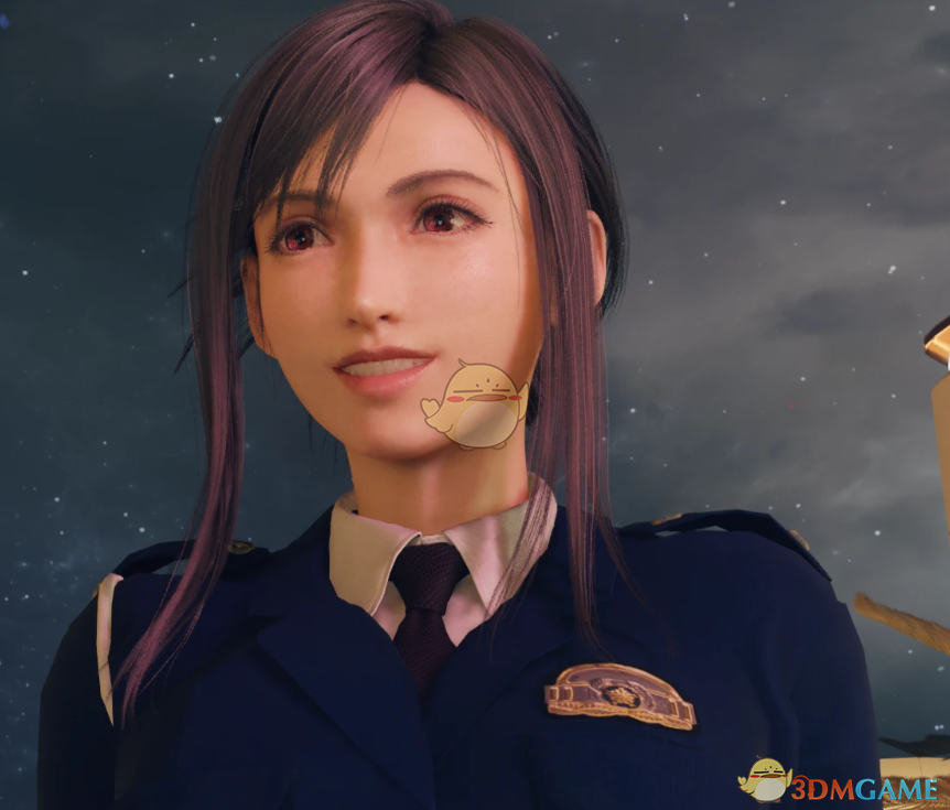 《最终幻想7：重生》蒂法的警察制服MOD