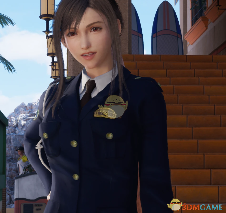 《最终幻想7：重生》蒂法的警察制服MOD