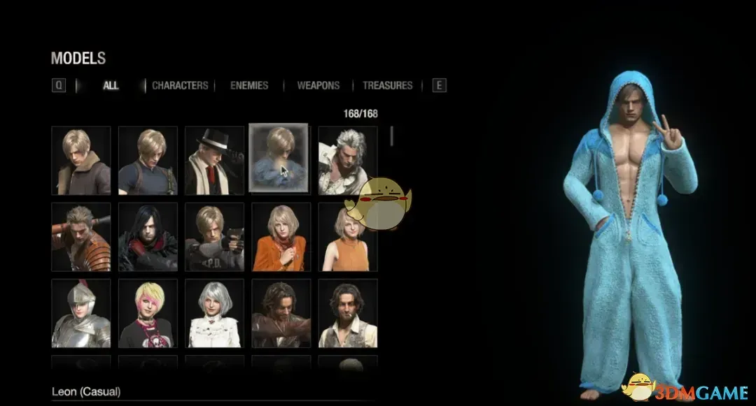 《生化危机4:重制版》里昂的连体睡衣MOD