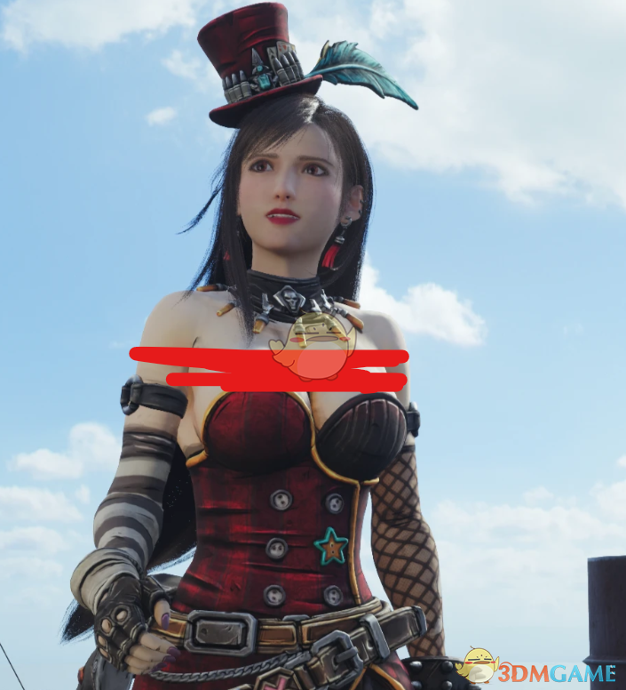 《最终幻想7：重生》蒂法的无主之地莫西服饰MOD