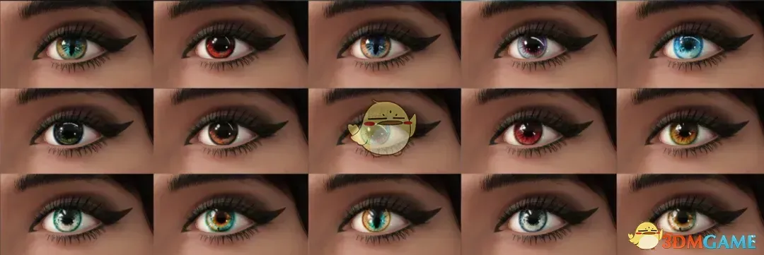《赛博朋克2077》异国情调眼瞳包MOD