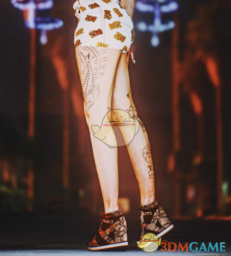 《赛博朋克2077》高坡跟运动鞋MOD