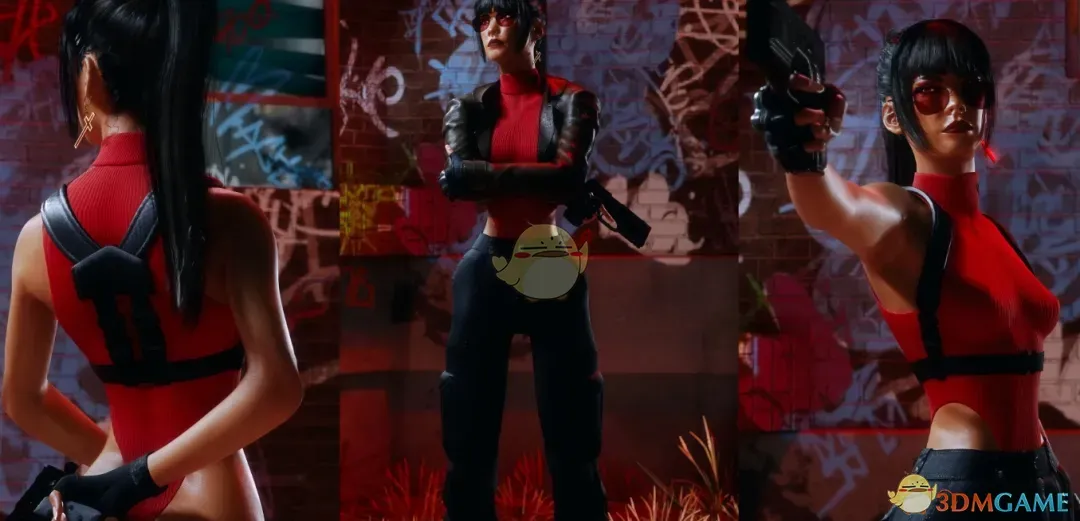 《赛博朋克2077》战术风格服装4MOD