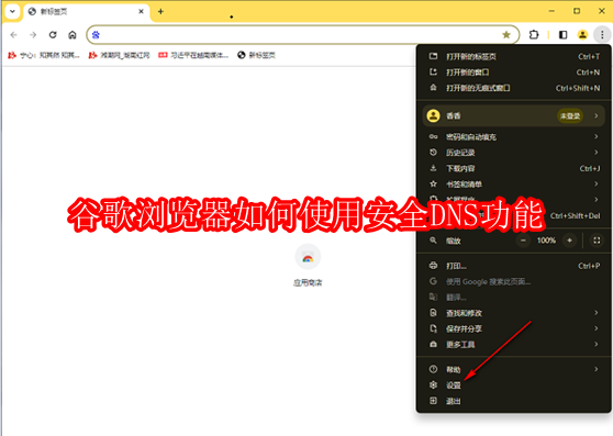 谷歌浏览器如何使用安全DNS功能