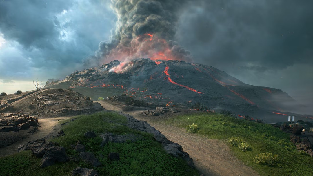 《战地2042》大更新上线 硫磺岛地图有了活火山