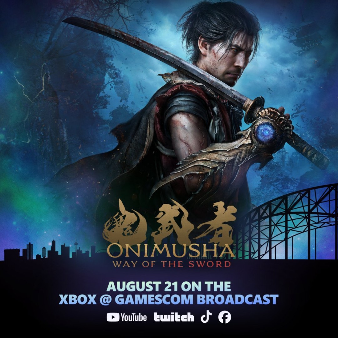 《鬼武者：剑之道》全新实机8月21日晚10点宣告 附Xbox、未来游戏展直播布置