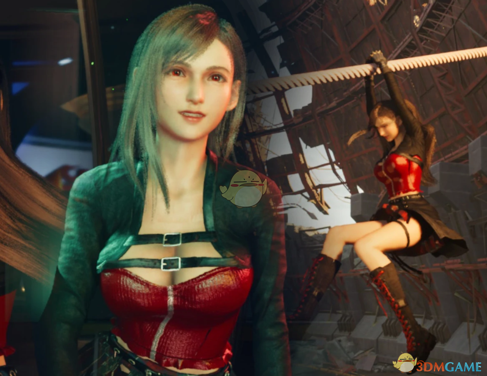 《最终幻想7：重生》蒂法的樱桃炸弹服装MOD