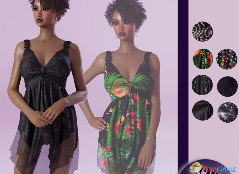 《InZOI》性感夏日轻纱连衣裙MOD