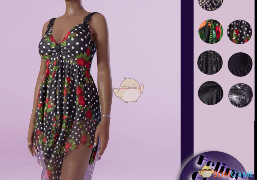 《InZOI》性感夏日轻纱连衣裙MOD