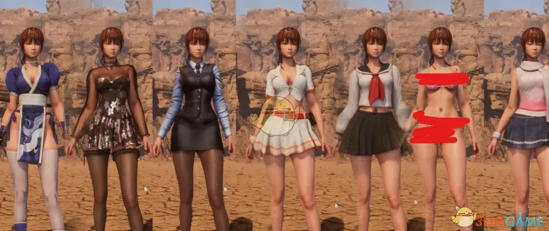 《剑星》死或生霞替换伊芙MOD