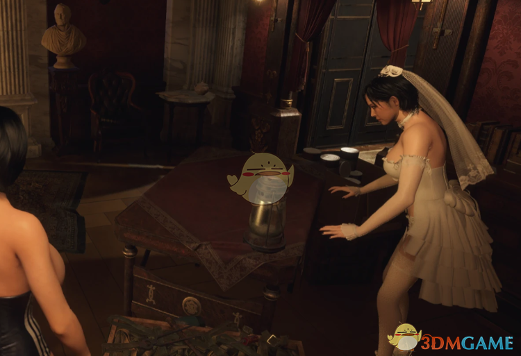 《生化危机4:重制版》性感婚纱艾达替换商人MOD