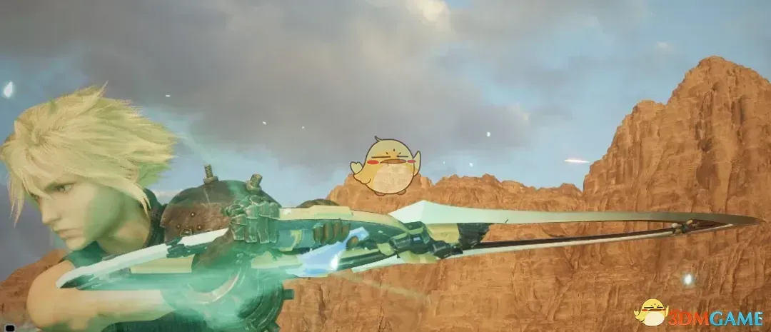 《最终幻想7：重制版》克劳德的剑星血刃MOD