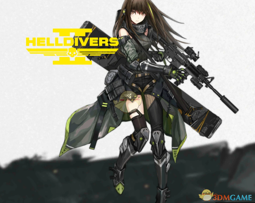 《绝地潜兵2》少女前线2M4A1语音MOD