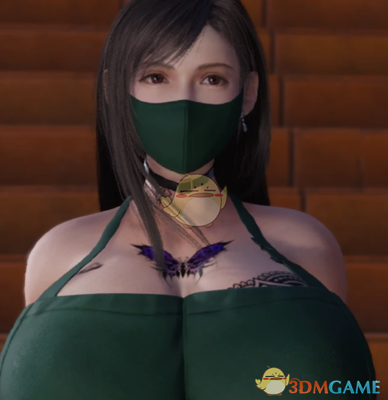 《最终幻想7：重生》蒂法的丰满牛奶围裙装MOD