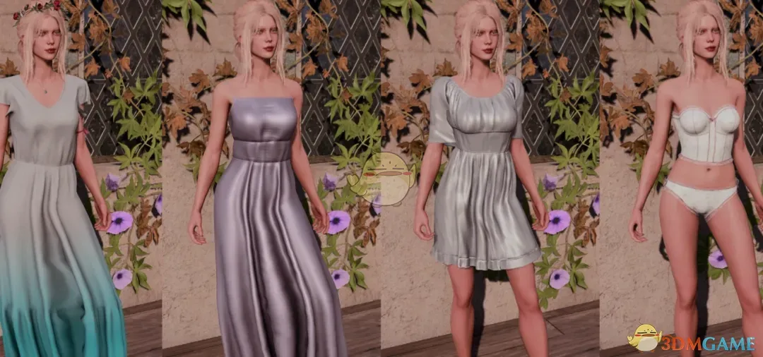 《博德之门3》夏季连衣裙和配饰包MOD