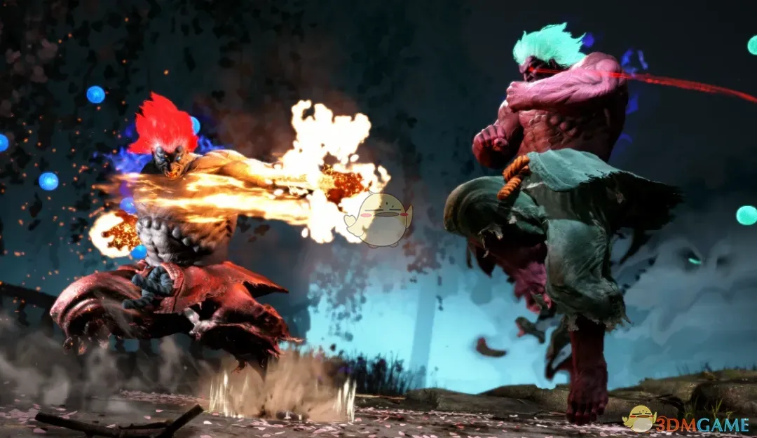 《街头霸王6》豪鬼的腐化恶魔外观MOD