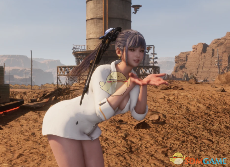 《剑星》伊芙的性感白衬衫秘书装MOD