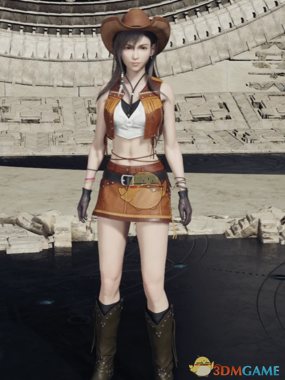 《最终幻想7：重生》西部女牛仔蒂法MOD