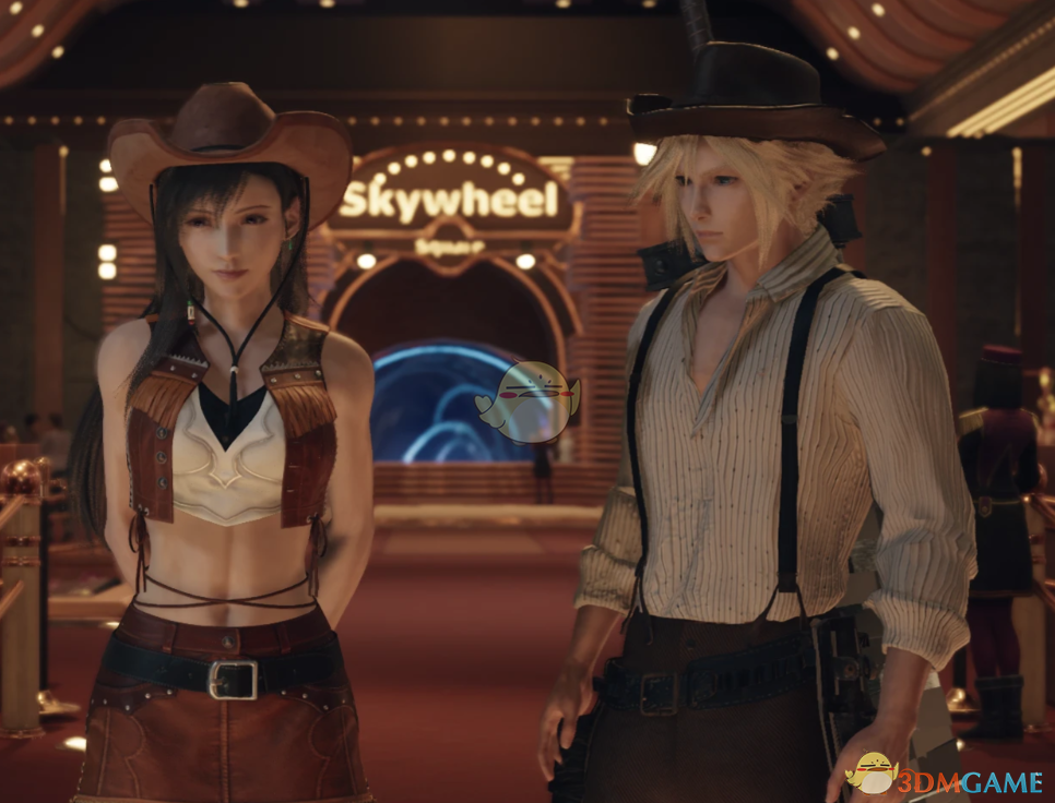 《最终幻想7：重生》西部女牛仔蒂法MOD