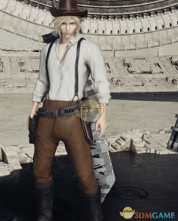 《最终幻想7：重生》西部牛仔克劳德MOD