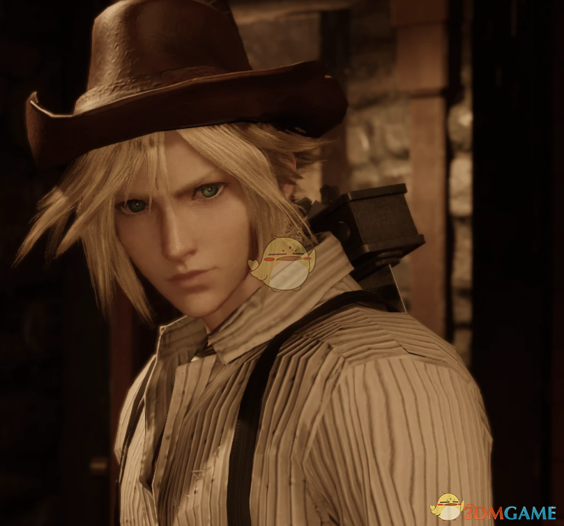 《最终幻想7：重生》西部牛仔克劳德MOD