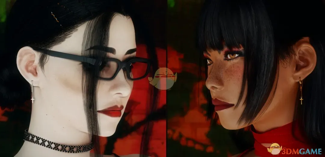 《赛博朋克2077》十字耳环MOD