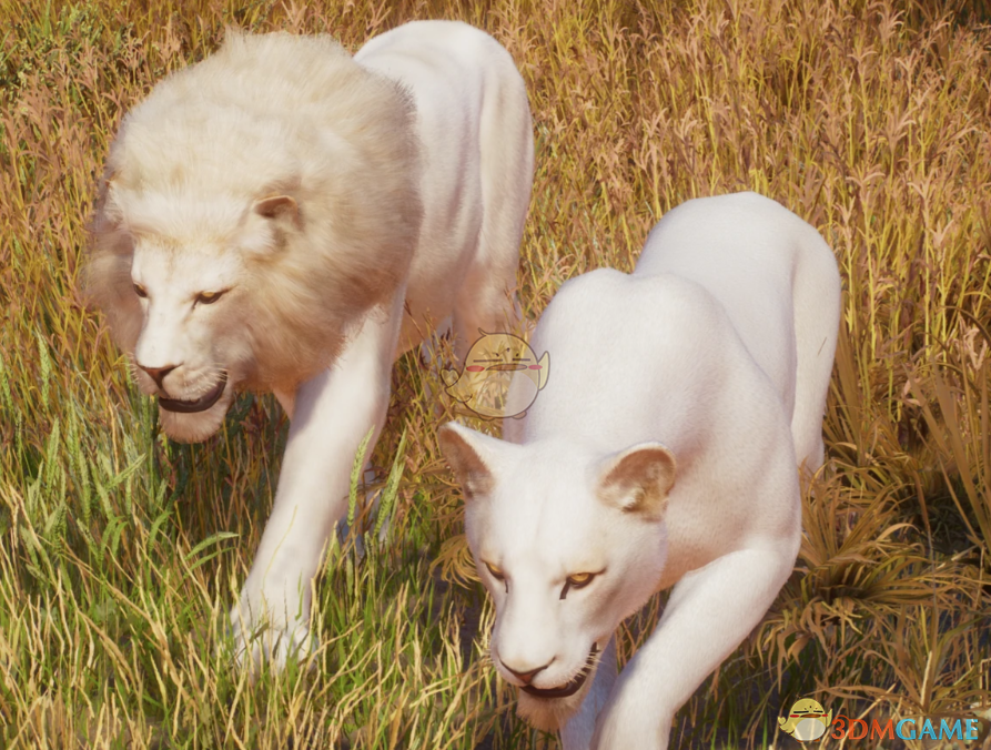 《动物园之星》新物种白狮MOD