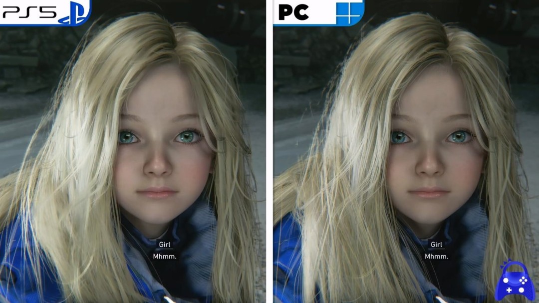 《虚实万象》比力视频：PC版画面好 PS5版更晃动