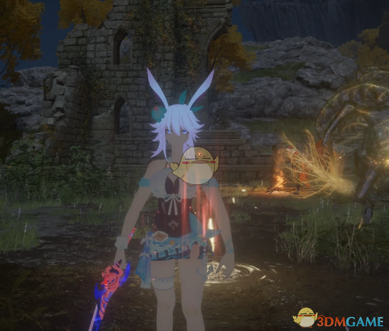 《艾尔登法环》崩坏3八重樱外观MOD