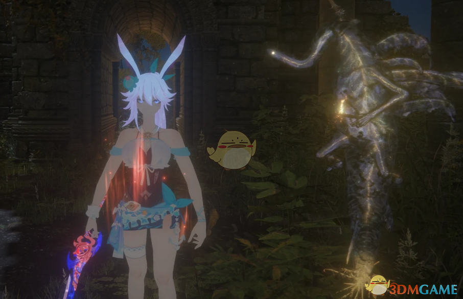 《艾尔登法环》崩坏3八重樱外观MOD