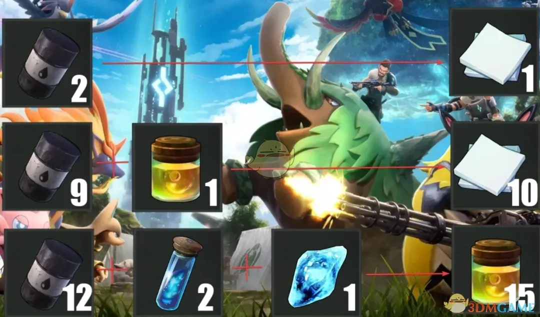 《幻兽帕鲁》更好的油配方MOD