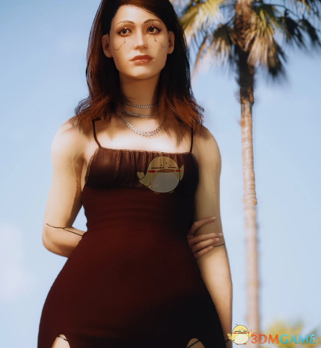 《赛博朋克2077》沃森连衣裙MOD