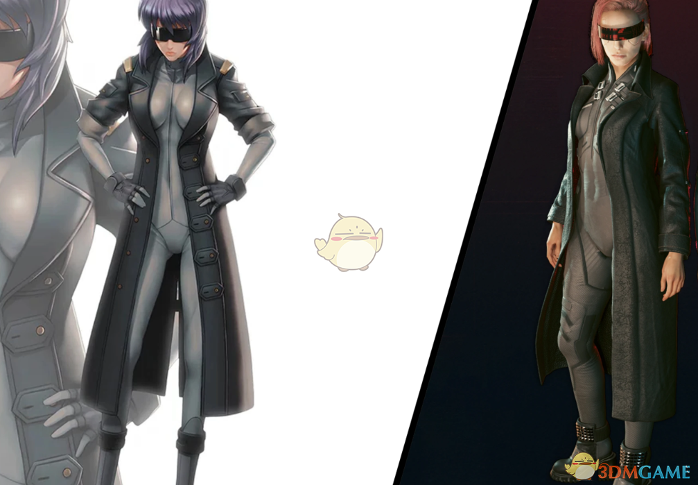 《赛博朋克2077》攻壳机动队作战服MOD