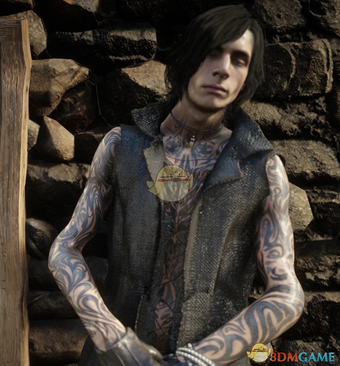 《荒野大镖客2》鬼泣5 V替换西恩MOD