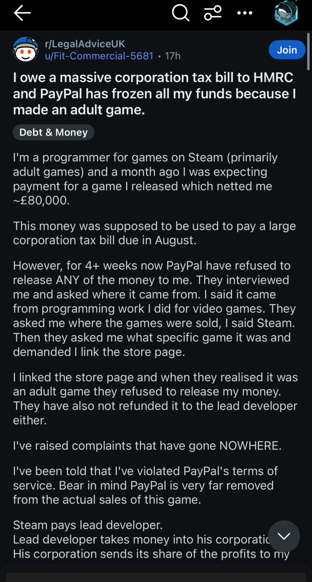 愈演愈烈！Steam成人游戏开发者遭Paypal冻结资金