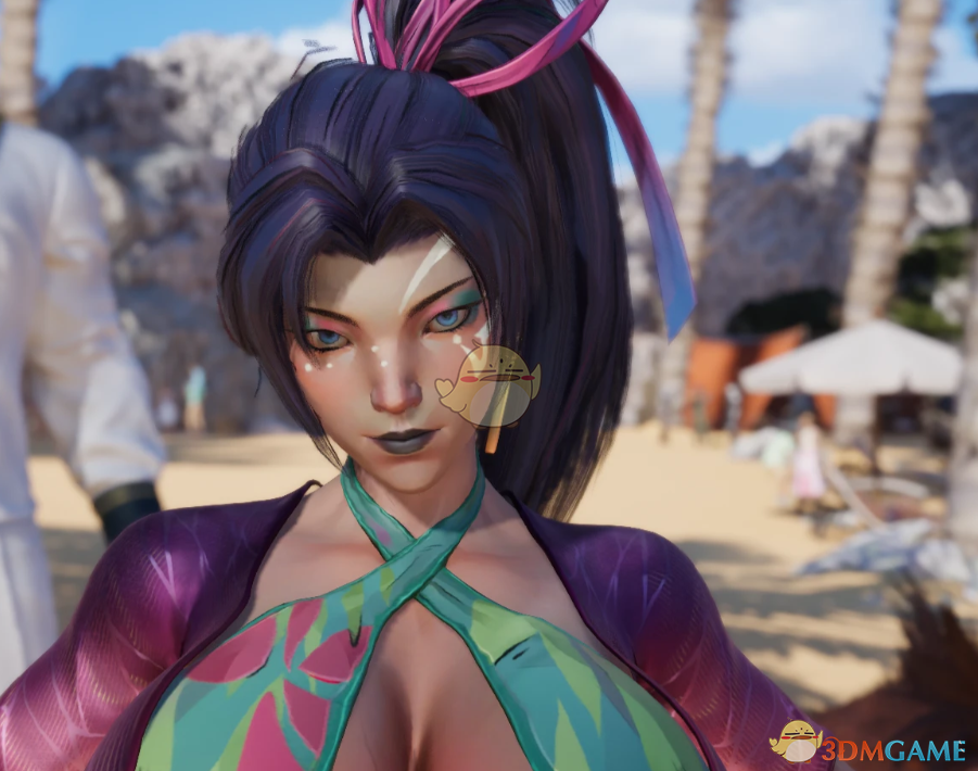 《最终幻想7：重生》性感漫威灵蝶替换蒂法MOD