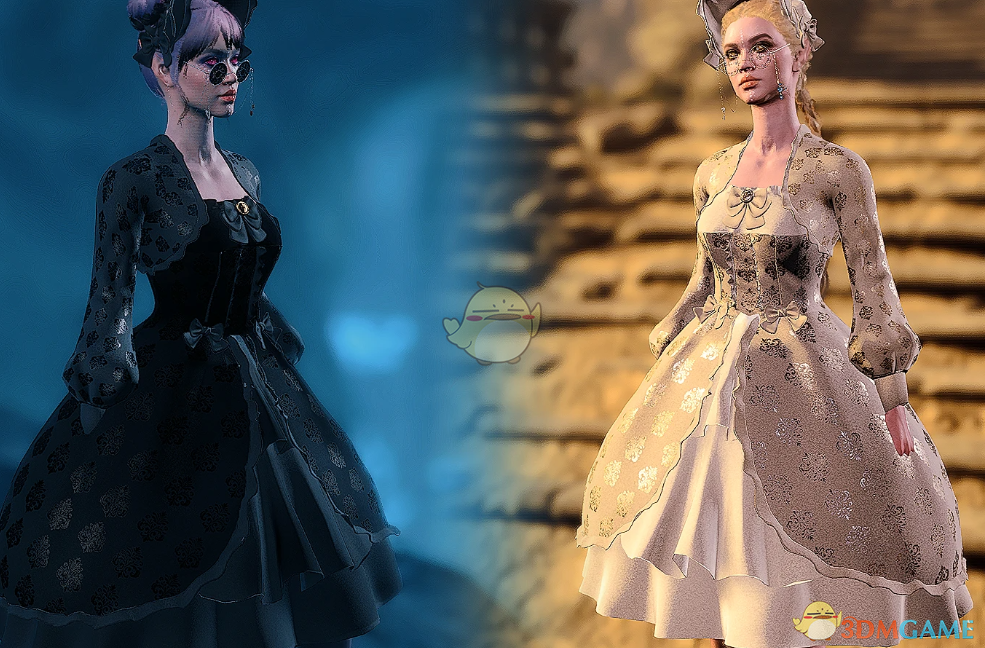 《博德之门3》定制蕾丝连衣裙MOD