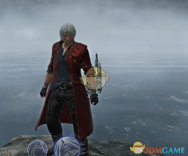 《艾尔登法环：黑夜君临》鬼泣5但丁替换追踪者MOD