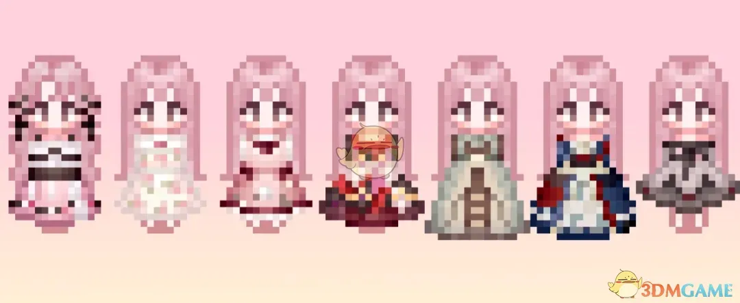 《星露谷物语》无限暖暖服装包2MOD