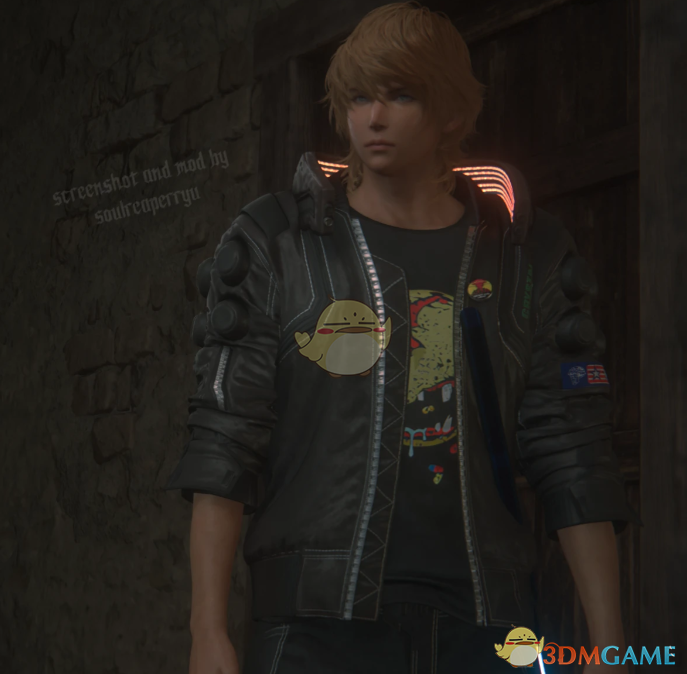 《最终幻想16》约书亚的赛博朋克夹克MOD