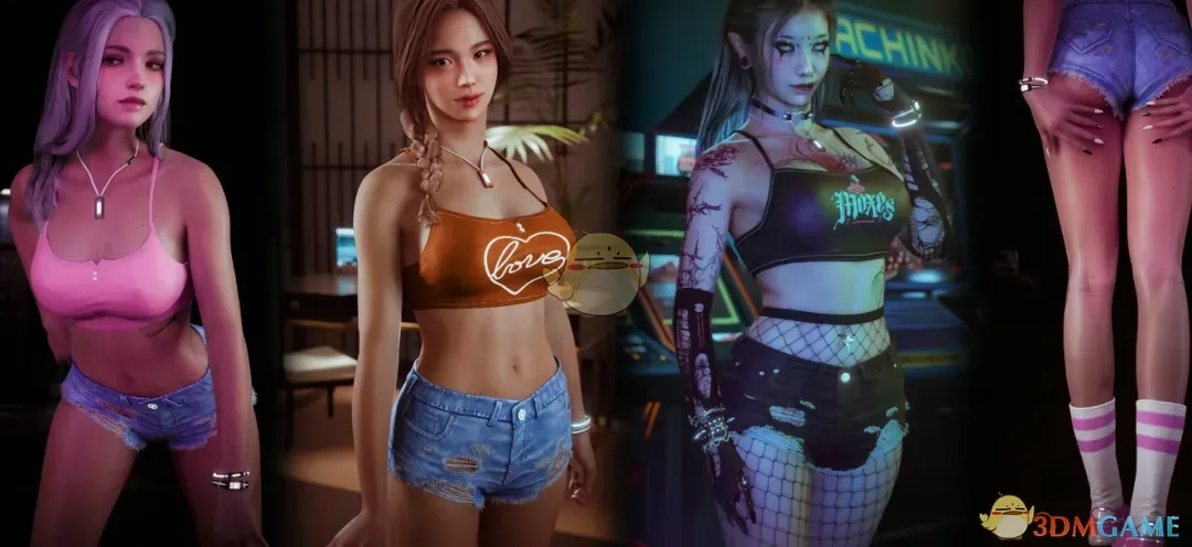 《赛博朋克2077》鸡尾酒派对服装MOD