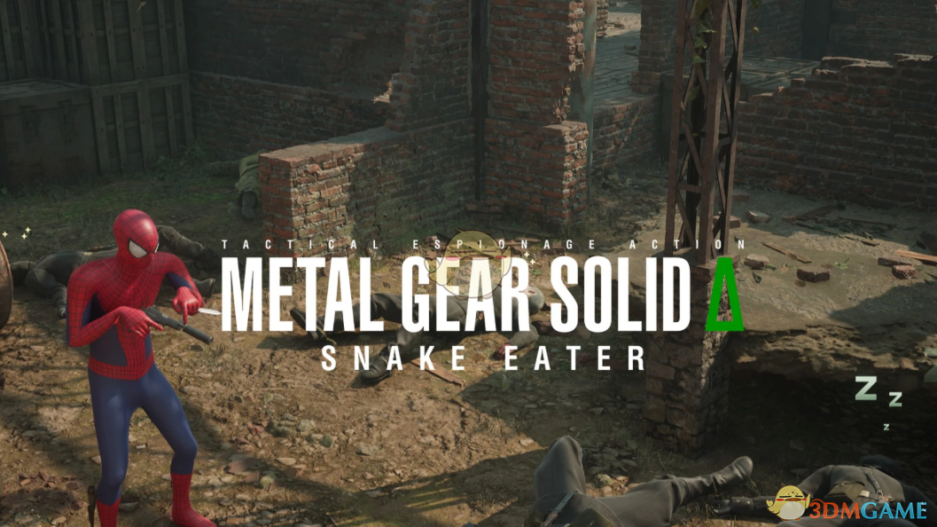 《合金装备3：重制版》扮演蜘蛛侠MOD