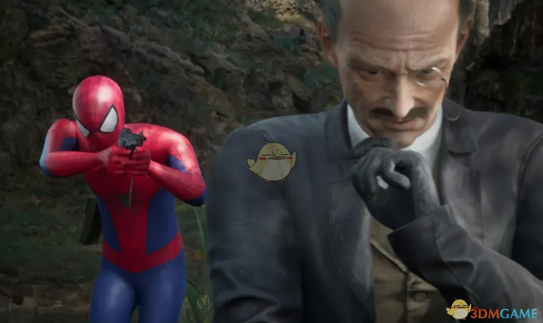 《合金装备3：重制版》扮演蜘蛛侠MOD