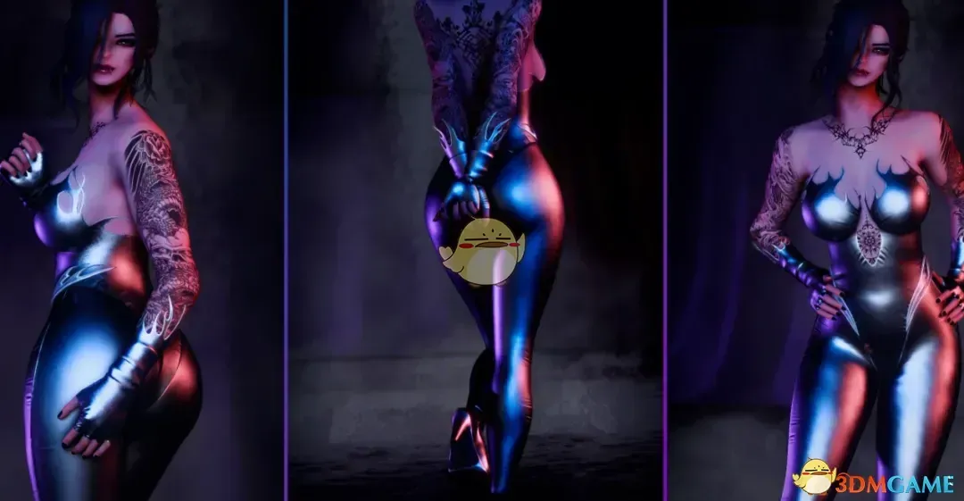 《上古卷轴5:天际重制版》无尽苦难紧身连衣裤MOD