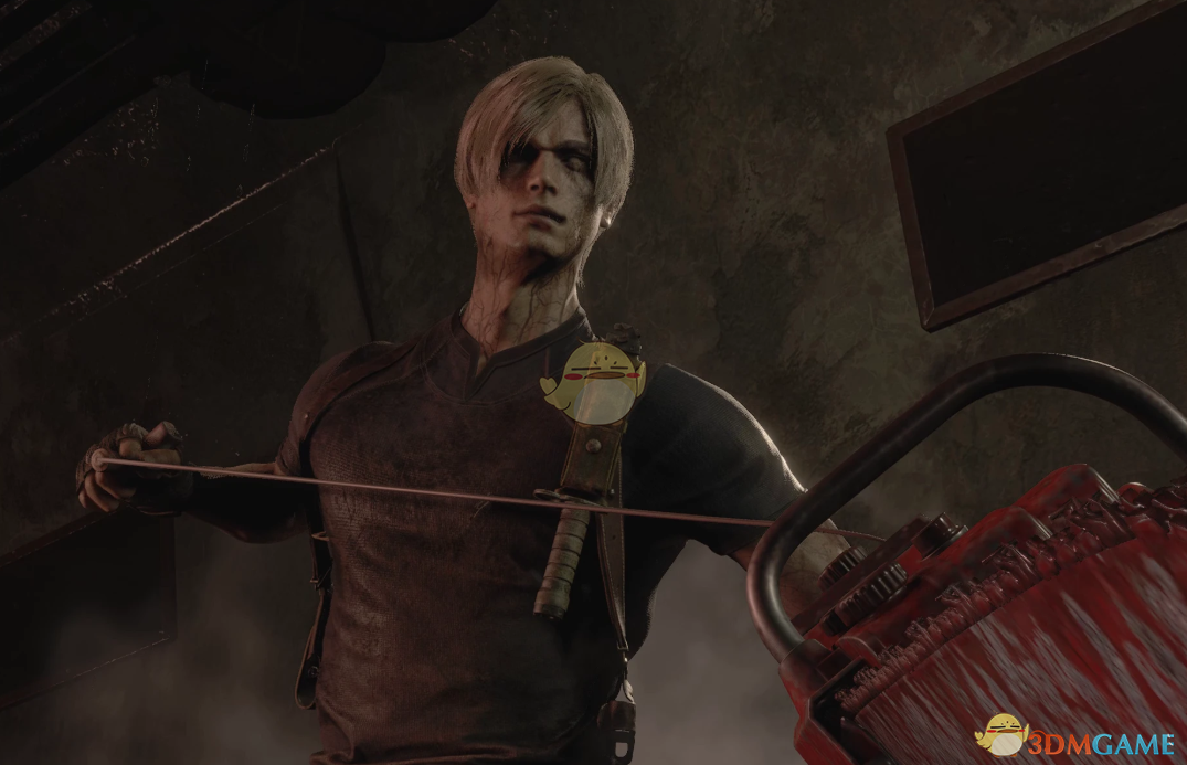 《生化危机4：重制版》里昂替换精英怪电锯MOD