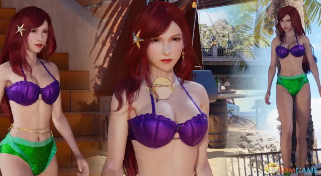 《最终幻想7：重生》蒂法的美人鱼公主比基尼MOD