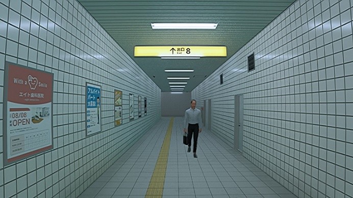 步行模拟游戏 《8号出口》Switch2版今日发售