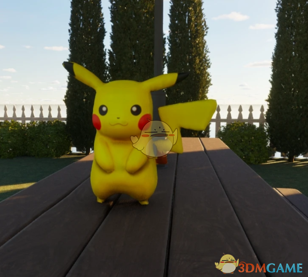 《InZOI》宝可梦皮卡丘雕像MOD